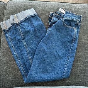 Abercrombie & Fitch High Rise Blue Jeans